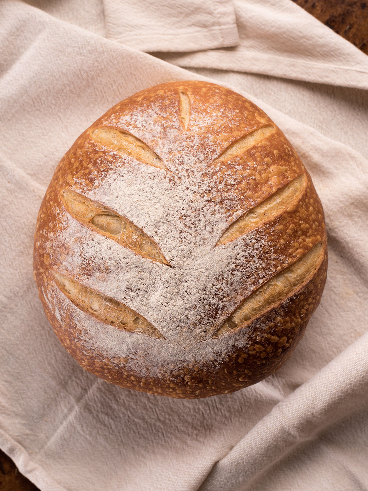 French Sourdough Loaf - Farmhouse Cafe & Bakery